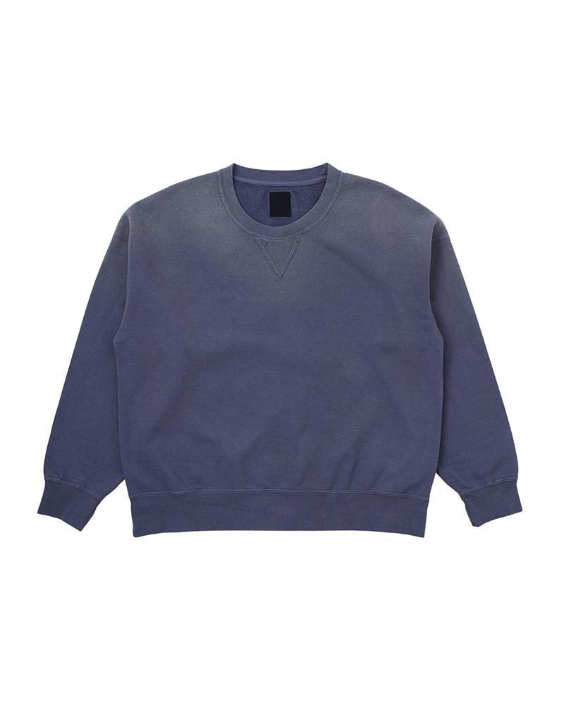 visvim Jumbo SB Sweat L/S Damaged Black | HAVEN